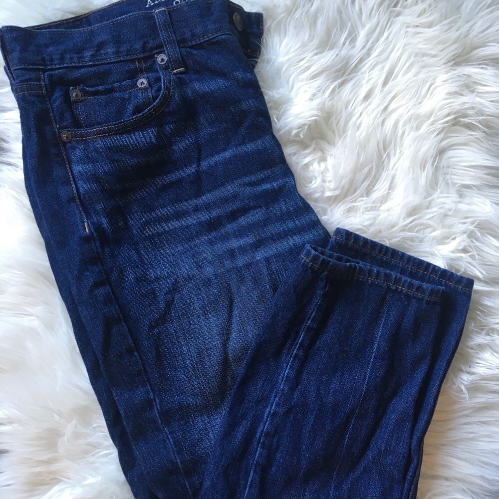 AE High Waisted Cropped Denim